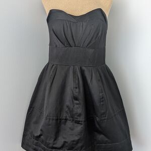 Zac Posen for Target Black Strapless Dress